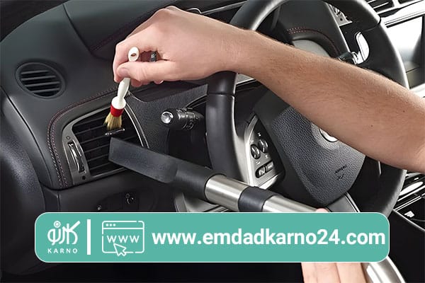 دیتیلینگ داخل خودرو
